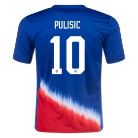 Camisetas Estados Unidos Pulisic 10 Segunda 2024 - Hombre
